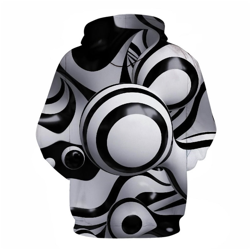 Water droplets 3d Hoodie Funny Cool Streetwear Pullover Women/men's Velvet 3D printed hip hop Tops | Vimost Shop.