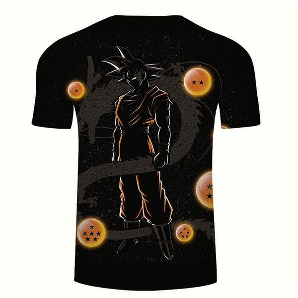 Son Goku Dragon Ball T-Shirt Men's Clothing T Shirt Fashion Streetwear Funny Kid Goku 3D Printed Tshirts Mans Tops Tees | Vimost Shop.