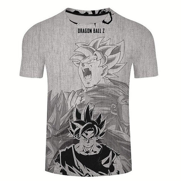 Son Goku Dragon Ball T-Shirt Men's Clothing T Shirt Fashion Streetwear Funny Kid Goku 3D Printed Tshirts Mans Tops Tees | Vimost Shop.