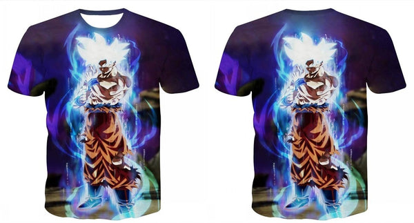 Son Goku Dragon Ball T-Shirt Men's Clothing T Shirt Fashion Streetwear Funny Kid Goku 3D Printed Tshirts Mans Tops Tees | Vimost Shop.