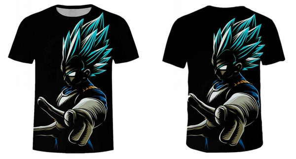 Son Goku Dragon Ball T-Shirt Men's Clothing T Shirt Fashion Streetwear Funny Kid Goku 3D Printed Tshirts Mans Tops Tees | Vimost Shop.