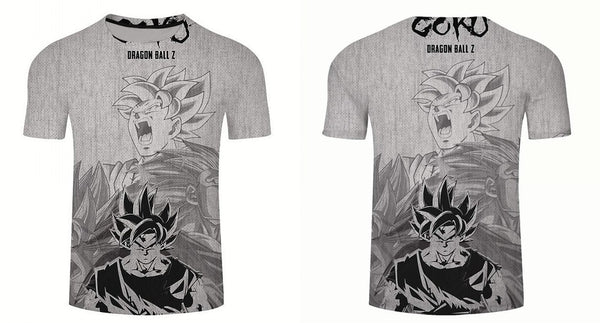 Son Goku Dragon Ball T-Shirt Men's Clothing T Shirt Fashion Streetwear Funny Kid Goku 3D Printed Tshirts Mans Tops Tees | Vimost Shop.