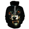 Wolf hoodies Men's hoodie autumn Winter hip hop hoody Tops Casual Brand 3D wolf head Hoodie Sweatshirt S-6XL | Vimost Shop.