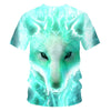 Newest Wolf 3D Print Animal Cool Funny T-Shirt Men Short Sleeve Summer Tops Male T Shirt Fashion Breathable With Short | Vimost Shop.