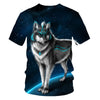 Newest Wolf 3D Print Animal Cool Funny T-Shirt Men Short Sleeve Summer Tops Male T Shirt Fashion Breathable With Short | Vimost Shop.