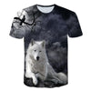 Newest Wolf 3D Print Animal Cool Funny T-Shirt Men Short Sleeve Summer Tops Male T Shirt Fashion Breathable With Short | Vimost Shop.