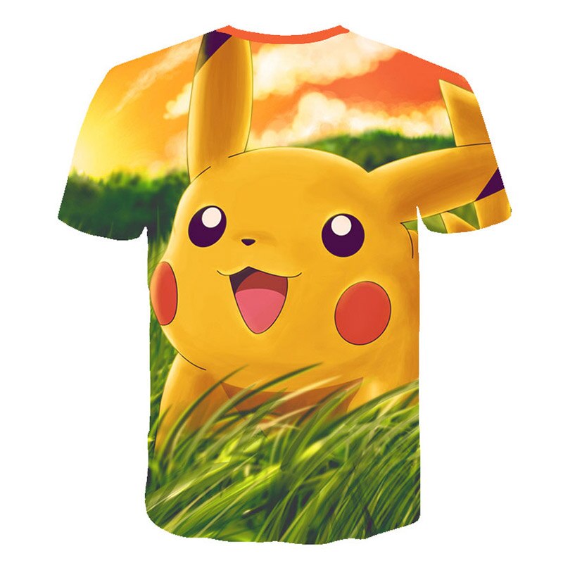 Pokemon Detective Pikachu 3D Printed Children T-shirt Summer Short Sleeve T shirt Boys/girl Tops | Vimost Shop.