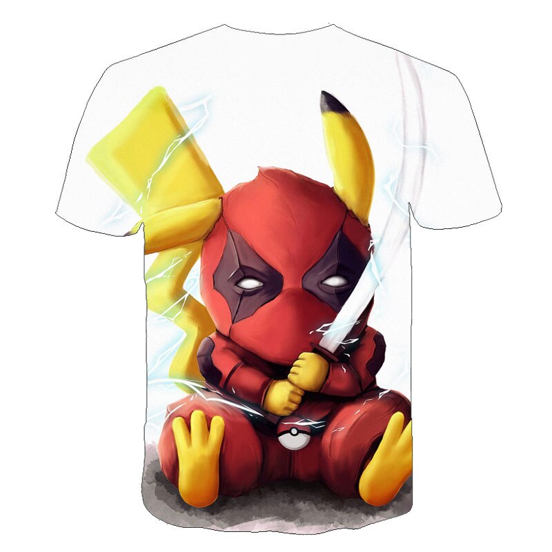 Pokemon Detective Pikachu 3D Printed Children T-shirt Summer Short Sleeve T shirt Boys/girl Tops | Vimost Shop.