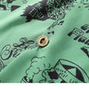 Men Hip Hop Shirt Streetwear Men Hawaiian Shirts Graffiti Skull Harajuku Summer Beach Shirt Casual Tops | Vimost Shop.