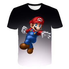 summer New Harajuku style Classic games Super Mario t shirt Mario Bros 3D print t-shirts hip hop tshirt | Vimost Shop.