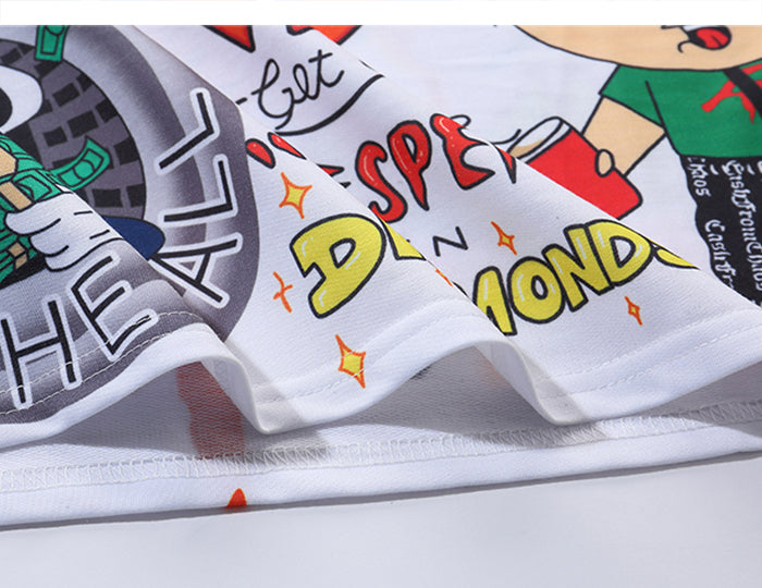 Funny Hip Hop Comic Letter Graffiti Fashion Tank Tops Mens Summer Streetwear Casual Cotton Sleeveless Vests | Vimost Shop.