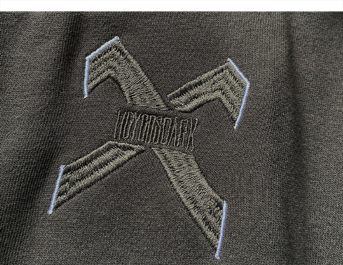 Vintage Hole Letter Printed Hoodie Men treetwear Hip Hop Loose Sweatshirts Techwear Fashion Hoodie Pulover | Vimost Shop.