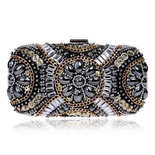 Women evening bags beaded wedding handbags clutch purse evening bag for wedding day clutches evening bags embroidery bags