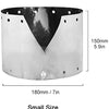 Titanium Ultra-light Wind Shield For  Gas-burner Alcohol Stove Portable Folding Camping Equipment Outdoor Cooking Guard