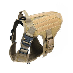 Military Tactical Dog Harness Pet Training Dog Vest Metal Buckle German Shepherd K9 Dog Harness and Leash For Small Large Dogs | Vimost Shop.