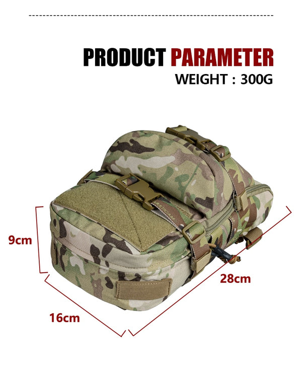 Mini Hydration bag Hydration Backpack Assault Molle Pouch Tactical Military Outdoor Sport Water Bags 3530 | Vimost Shop.