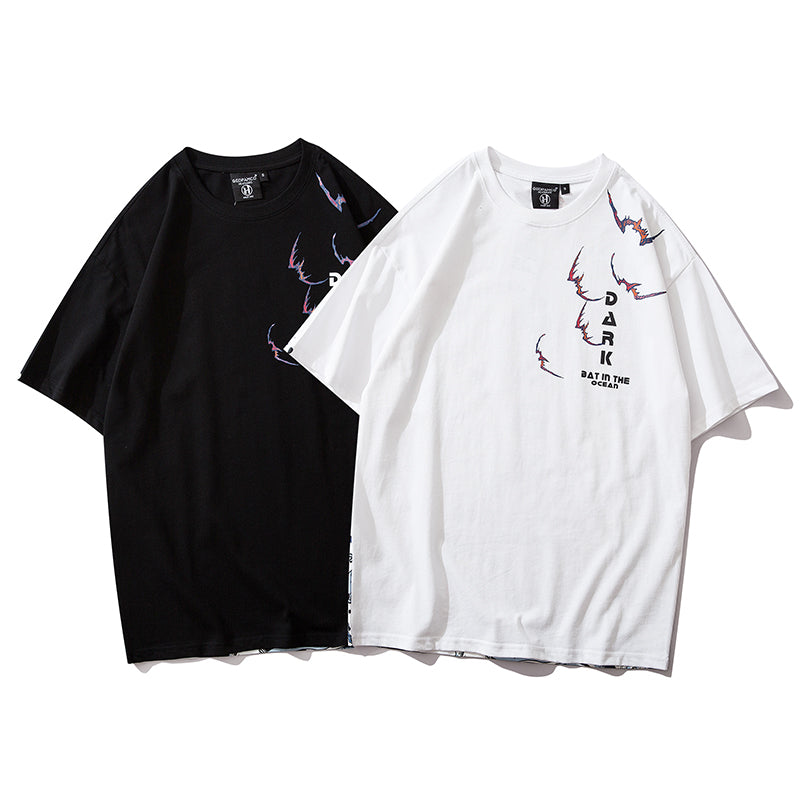 Japanese Geisha Tshirt Streetwear Short Sleeve T Shirt Japan Cotton Tops Tees Men Harajuku Hip Hop T-Shirt | Vimost Shop.