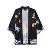 Japanese Style Crane Wave Kimono Women Men Cardigan Shirt Yukata Haori Obi Clothing Vintage Tradition Blouse Clothes | Vimost Shop.