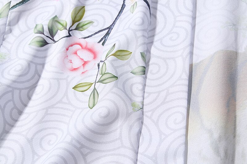 i Japanese Style Anime Tiger Cardigan Kimono Cosplay Harajuku Women Men Yukata Streetwear White Traditional Robe Tops | Vimost Shop.