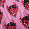 Japanese Traditional Cardigan Kimono Men Harajuku Streetwear Devil Print Costume Yukata Demon Haori Robe | Vimost Shop.