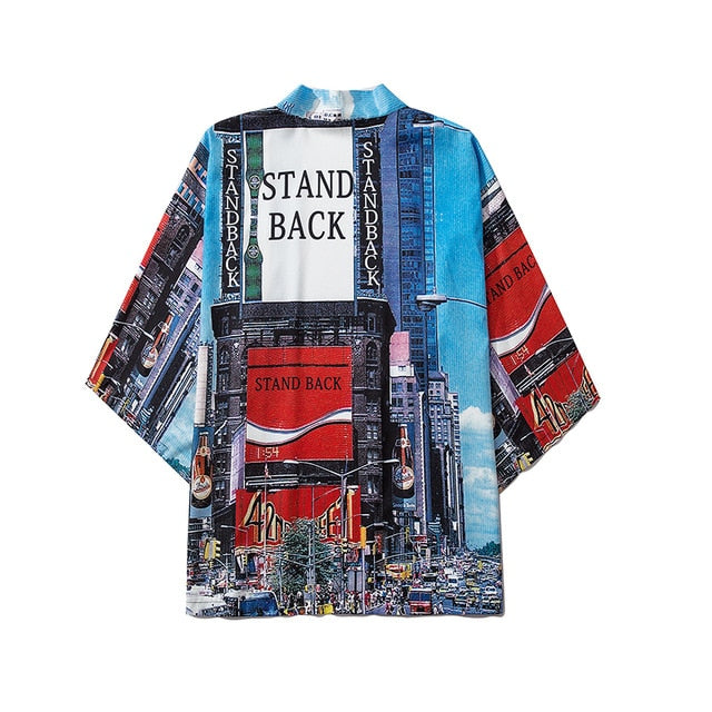 Japanese Crane Kimono Women Cardigan Yukata Fashion Men Haori Obi Clothing Asian Shirt National Tradition Clothes | Vimost Shop.