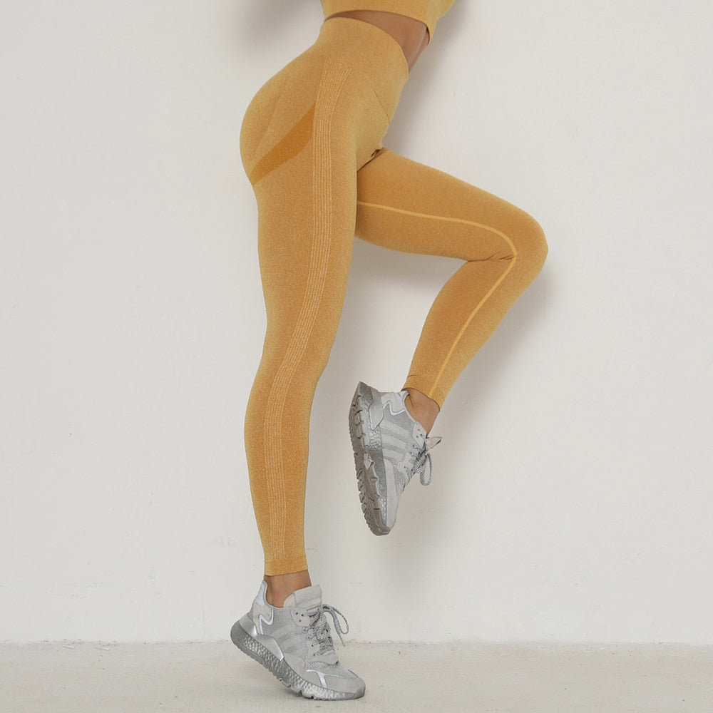 Women High Waist Seamless Leggings Gym Leggings Sport Fitness Legins Sportowe Yoga Pants Scrunch Butt Leggings Running | Vimost Shop.