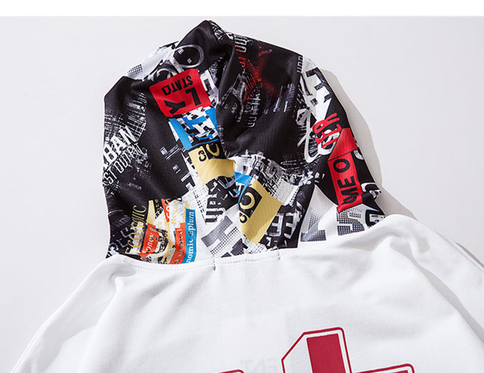 Hip Hop Dark Cat Print Men T Shirt Harajuku Streetwear Hooded Tops Tees Casual Cotton Short Sleeve | Vimost Shop.