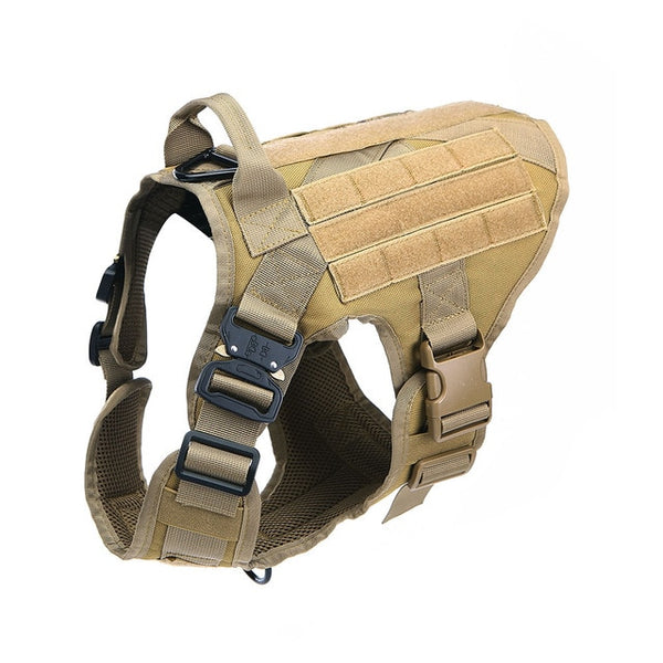 Tactical Dog Harness Pet Training Hunting Dog Vest Metal Buckle German Shepherd Dog Harness With Leash For Small Large Dogs | Vimost Shop.