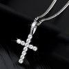 Ice Out Cross Pendant Necklaces For Women Men With Gold Chain Crystal Zircon Bijoux Femme Hip Hop Steampunk Jewelry Gift | Vimost Shop.