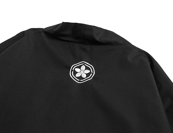 Harajuku Open Stitch Jackets Men Hip Hop Thin Coats Ribbons Japanese Style Male Seven-cent Sleeve Streetwear | Vimost Shop.