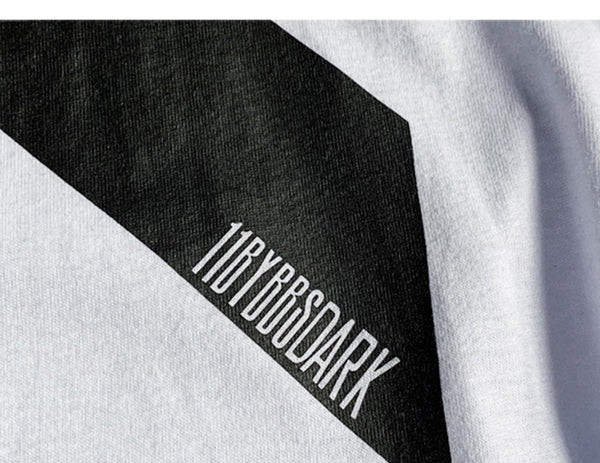 Letter Printed Reflective T Shirt Men Casual Cotton Tops Tees Harajuku Hip Hop Streetwear Short Sleeve Men | Vimost Shop.