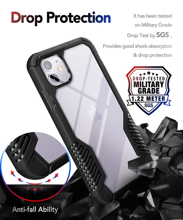 TPU Case For iPhone 11 Case Rugged Cell Phone Cases Heavy Duty Shockproof Drop Protection Cover For iPhone 11 6.1 Inch | Vimost Shop.