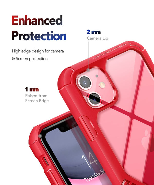 TPU Case For iPhone 11 Case Rugged Cell Phone Cases Heavy Duty Shockproof Drop Protection Cover For iPhone 11 6.1 Inch | Vimost Shop.