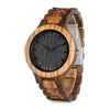 Zebra Wood Men's Watches Japan Movement Quartz Wristwatch with US RU Oversea Warehouse relogio masculino | Vimost Shop.