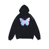 Men Hip Hop Variable Reflective Butterfly Hoodie Sweatshirt Autumn Streetwear Harajuku Oversized Cotton Pullover Hoodie | Vimost Shop.