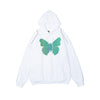 Men Hip Hop Variable Reflective Butterfly Hoodie Sweatshirt Autumn Streetwear Harajuku Oversized Cotton Pullover Hoodie | Vimost Shop.