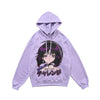Reflective Anime Hooded Sweatshirts Hoodies Japanese Men/women Harajuku Casual Pullover Hoodie Hip Hop Cotton Tops | Vimost Shop.