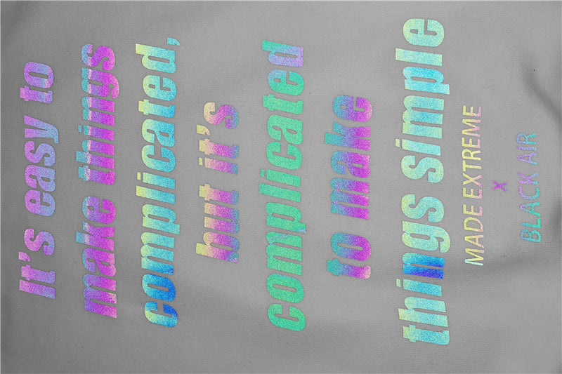 Reflective Astronaut Angel Print Sweatshirts Hoodies Autumn Men Casual Funny Pullover Hooded Hoodie Hip Hop Cotton Tops | Vimost Shop.