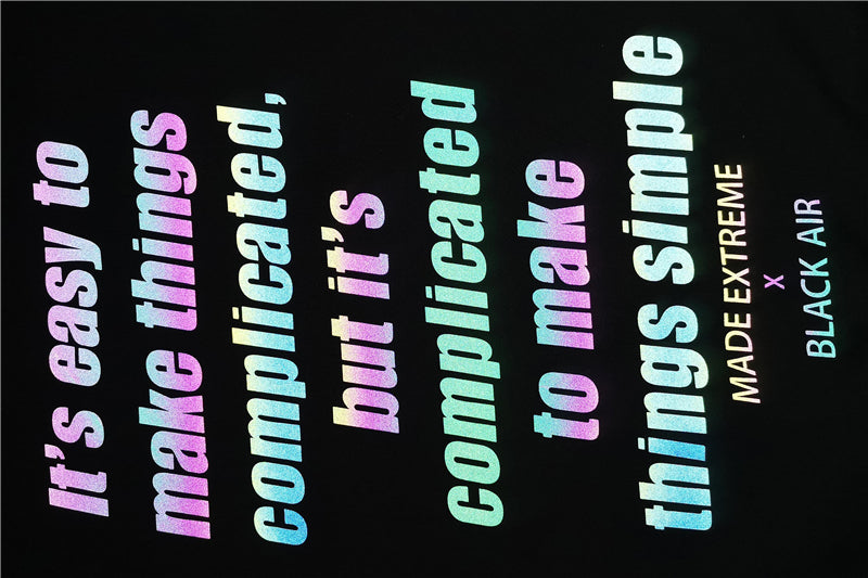 Reflective Astronaut Angel Print Sweatshirts Hoodies Autumn Men Casual Funny Pullover Hooded Hoodie Hip Hop Cotton Tops | Vimost Shop.