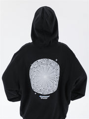 Reflective Geometry Circle Hooded Sweatshirts Hoodies Men Harajuku Casual Pullover Hoodie Hip Hop Cotton Tops | Vimost Shop.