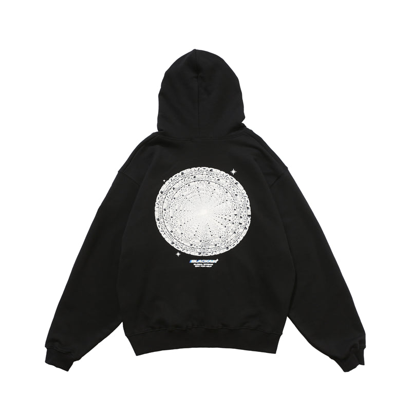 Reflective Geometry Circle Hooded Sweatshirts Hoodies Men Harajuku Casual Pullover Hoodie Hip Hop Cotton Tops | Vimost Shop.