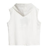 Summer Men Tank Top Casual Loose Sleeveless Hooded Tops Tees Shirts Sportswear Hoodie Mens Clothing | Vimost Shop.