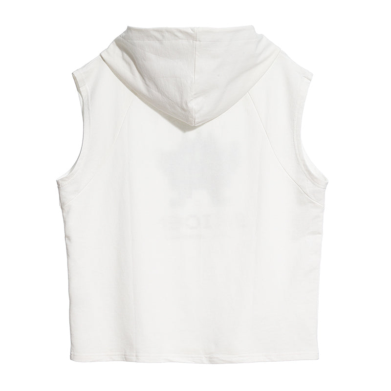 Summer Men Tank Top Casual Loose Sleeveless Hooded Tops Tees Shirts Sportswear Hoodie Mens Clothing | Vimost Shop.