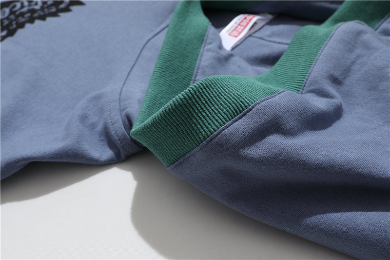 Streetwear Letter Coconut Tree Print Hooded Tops Shirts Summer Men Casual Loose Hip Hop Hoodie Clothing | Vimost Shop.