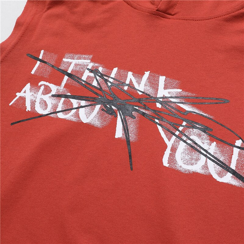 Streetwear Graffiti Hooded Tops Tees Shirts Summer Men  Yellow Casual Loose Hip Hop Hoodie Clothing | Vimost Shop.