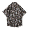 Hip Hop Shirts Men Women Leaves Print Hawaiian Trend Casual Streetwear Shirt Harajuku Short Sleeve Tops | Vimost Shop.