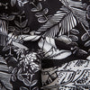 Leaves Print Floral Shirt Mens Casual Hip Hop Tops Black Long Sleeve Hawaiian Shirt Camisas Hombre | Vimost Shop.