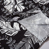 Leaves Print Floral Shirt Mens Casual Hip Hop Tops Black Long Sleeve Hawaiian Shirt Camisas Hombre | Vimost Shop.