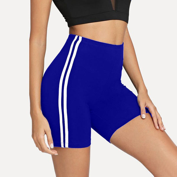 Women Fitness Leggings Yoga Shorts Cycling Biker Shorts Seamless Sport Legging Gym Sportswear High Waist Side Striped | Vimost Shop.