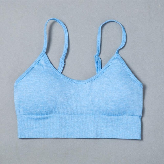 Sexy Women Casual Yoga Seamless Two Pieces Set Cami Crop Top Skinny Shorts Tracksuit High Elastic Jogger Fitness Sporty Suit | Vimost Shop.